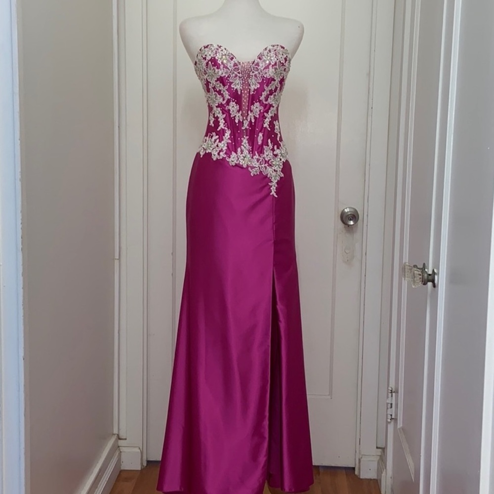 Hot Pink Pageant/Evening Gown
